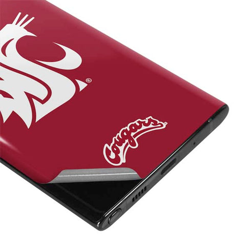 Washington State University Cougars Logo Galaxy Note 10 Skin